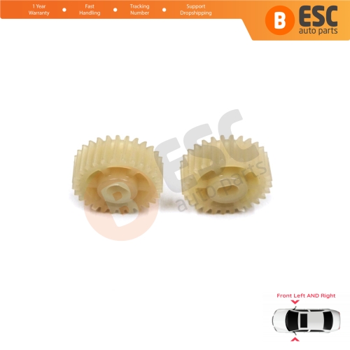 2 Pieces Side Mirror Folding Gear for Honda Jazz Stepwgn MK2 Toyota Vios 28 Teeth