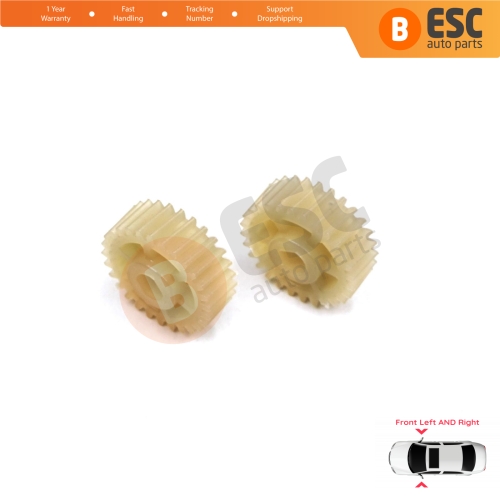 2 Pieces Side Mirror Folding Gear for Honda Jazz Stepwgn MK2 Toyota Vios 28 Teeth