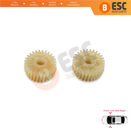 2 Pieces Side Mirror Folding Gear for Honda Jazz Stepwgn MK2 Toyota Vios 28 Teeth