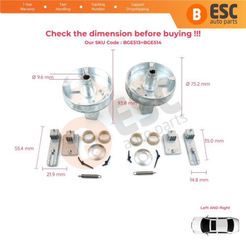 Seat Left Right Arm Armrest Latch Bracket for Mercedes Vito Viano W639 Sprinter MK2 906 VW Crafter 2E 2F