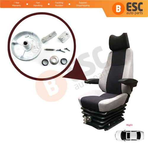 Seat Right Arm Armrest Latch Bracket for Mercedes Vito Viano W639 Sprinter MK2 906 VW Crafter 2E 2F