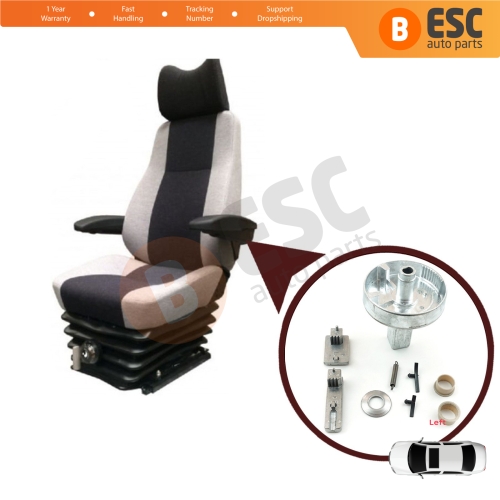 Seat Left Arm Armrest Latch Bracket for Mercedes Vito Viano W639 Sprinter MK2 906 VW Crafter 2E 2F