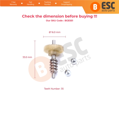 Side Wing Mirror 51167245135 51167245136 Repair Gear for BMW 3 Series F30 F31 F35 