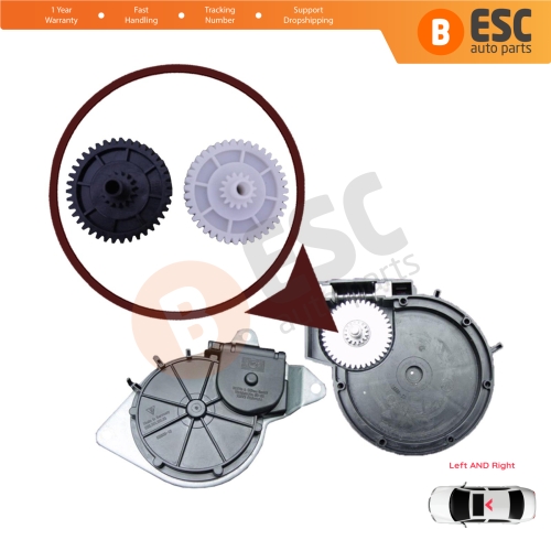 Convertible Roof Top Motor Gear Cog Repair Kit for Porsche Boxster Cayman Spyder 986 987 1996-2013 98756117800