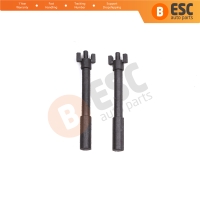 2 Pcs Kilometer Speedometer Trip Reset Part for Renault 9 Broadway