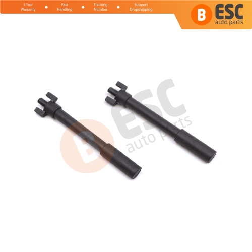 2 Pcs Kilometer Speedometer Trip Reset Part for Renault 9 Broadway