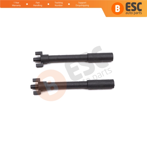 2 Pcs Kilometer Speedometer Trip Reset Part for Renault 9 Broadway