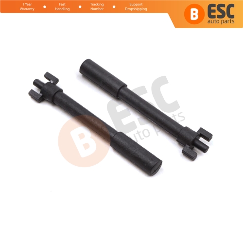 2 Pcs Kilometer Speedometer Trip Reset Part for Renault 9 Broadway