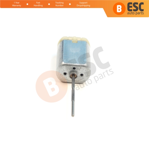 FC 280 12V DC 35 mm Ribbed Spindle Shaft Axle Motor for Car Door Lock Fuel Cap Actuator Folding Mirror Repair