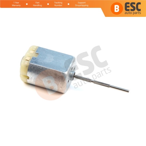 FC 280 12V DC 35 mm Ribbed Spindle Shaft Axle Motor for Car Door Lock Fuel Cap Actuator Folding Mirror Repair