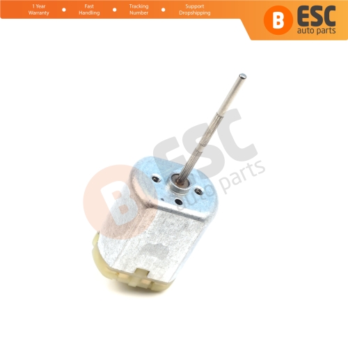 FC 280 12V DC 35 mm Ribbed Spindle Shaft Axle Motor for Car Door Lock Fuel Cap Actuator Folding Mirror Repair