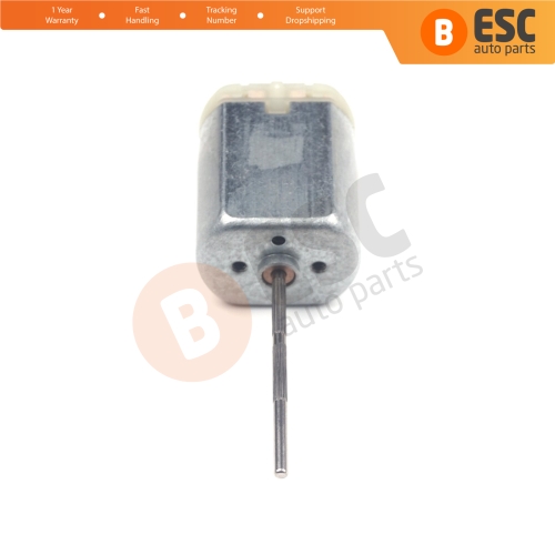 FC 280 12V DC 35 mm Ribbed Spindle Shaft Axle Motor for Car Door Lock Fuel Cap Actuator Folding Mirror Repair