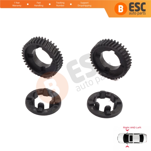 Side Wing View Mirror Fold Motor Plastic Gear Set For Nissan Qashqai MK2 Murano MK3 Teana MK1 MK2