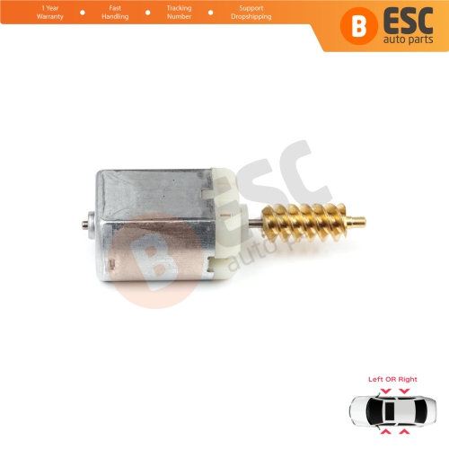 Car Door Lock Latch Actuator FC280 12V DC Big Motor Metal Gear Total 61.50 mm  for Renault Fluence L3 L38 2009-2020