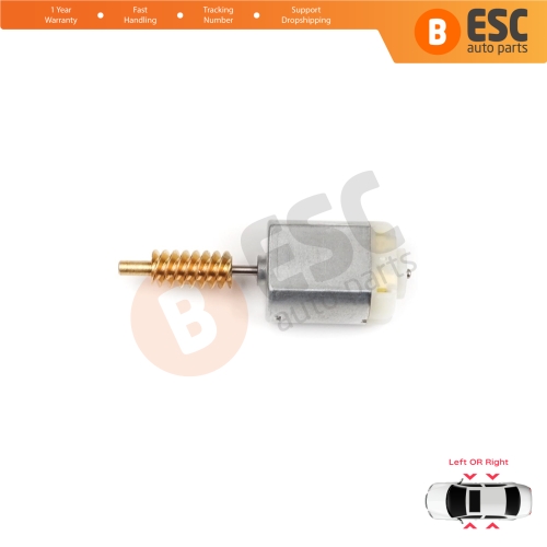 Car Door Lock Latch Actuator FC280 12V DC Motor Metal Gear Total 57.20 mm for Renault Clio Dacia Sandero