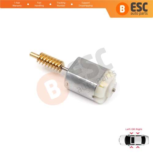 Car Door Lock Latch Actuator FC280 12V DC Motor Metal Gear Total 57.20 mm for Renault Clio Dacia Sandero