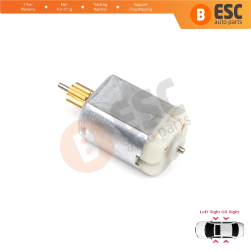 Car Door Lock Latch Actuator FC280 12V DC Motor 8 Teeth Gear Total 50 mm for Peugeot Citroen C3 C4 Dispatch DS3 DS4 DS5 DS6 DS7 Toyota Proace