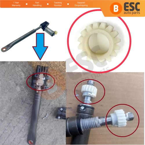 Seat Height Adjustment Mechanism Motor Repair Gear 16 Teeth for Mercedes Benz S Class W222 2014–2020