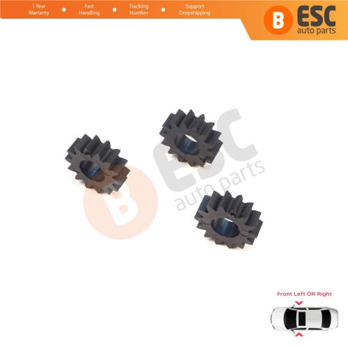 Front Seat Lumbar Support Motor Repair Gears for VW Golf MK5 Plus Passat B6 CC Honda CR-V MK3 GMC Ford Dodge Ram Cadillac Lexus Acura Schukra 2010002F