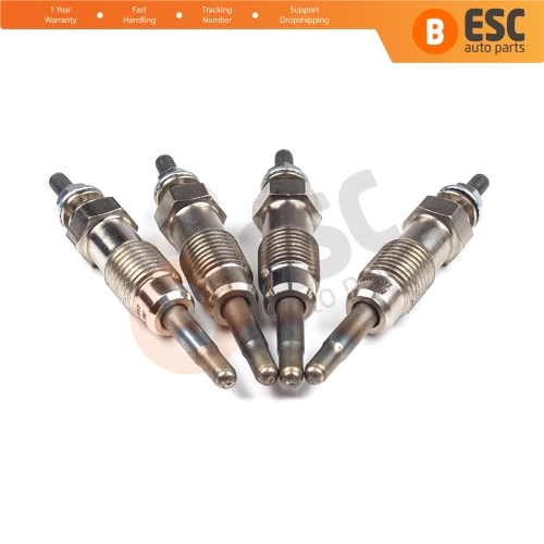 4 Pcs Heater Glow Plugs GX66 7088988 GV666 0100221146 for Ford Fiat Renault Opel
