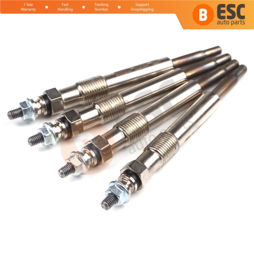 4 Pcs Heater Glow Plugs GX96 XS4U6M090AB GN993 for Ford 1.8