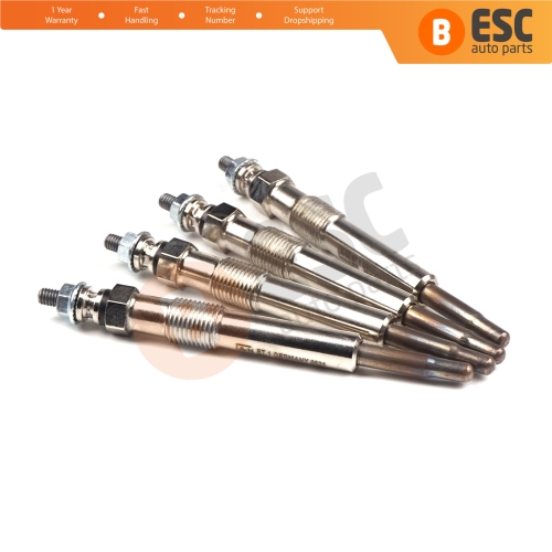 4 Pcs Heater Glow Plugs GX96 XS4U6M090AB GN993 for Ford 1.8