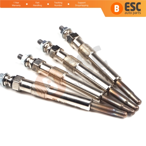 4 Pcs Heater Glow Plugs GX96 XS4U6M090AB GN993 for Ford 1.8