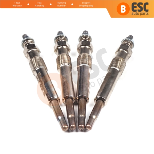 4 Pcs Heater Glow Plugs GX96 XS4U6M090AB GN993 for Ford 1.8