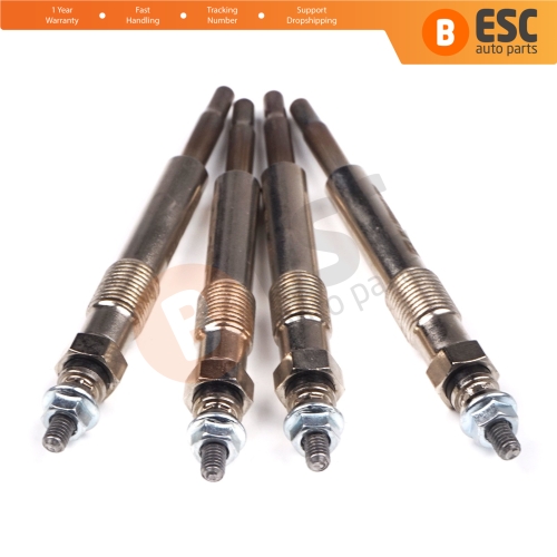 4 Pcs Heater Glow Plugs GX96 XS4U6M090AB GN993 for Ford 1.8