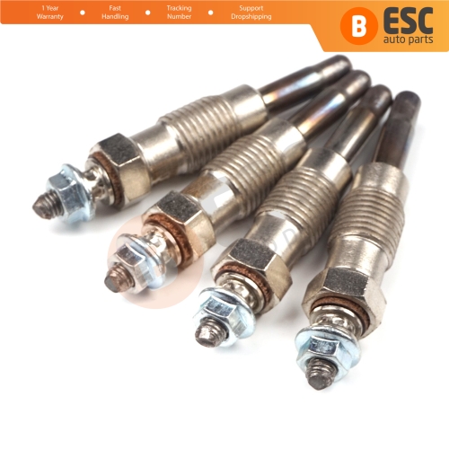 4 Pcs Heater Glow Plugs GX68 0100226190 for Ford Fiat Opel Renault 1.6 2.5 D