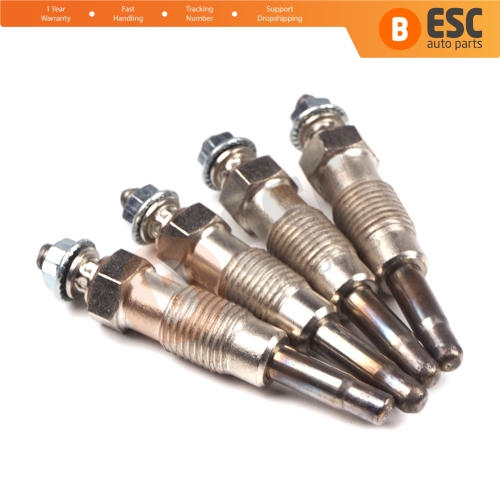 4 Pcs Heater Glow Plugs GX68 0100226190 for Ford Fiat Opel Renault 1.6 2.5 D