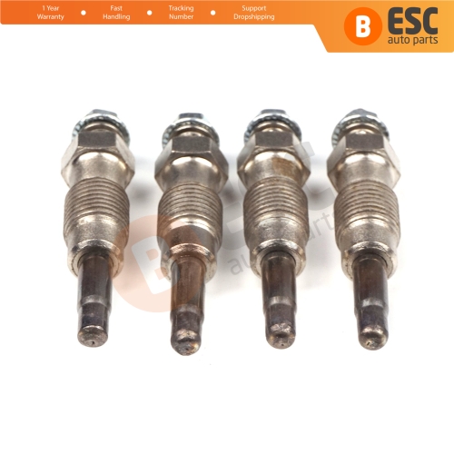 4 Pcs Heater Glow Plugs GX68 0100226190 for Ford Fiat Opel Renault 1.6 2.5 D