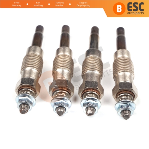 4 Pcs Heater Glow Plugs GX68 0100226190 for Ford Fiat Opel Renault 1.6 2.5 D