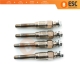 4 Pieces Glow Plug Auxiliary Heater XS7H6M090AA GN984 for Renault Megane MK1 1.9 TDI