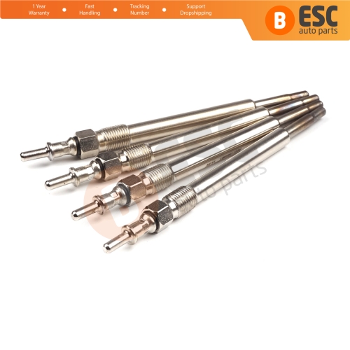 4 Pcs Heater Glow Plugs 11.5 V GX129 80036 0 250 202 045 for Mercedes Chrysler Cherokee