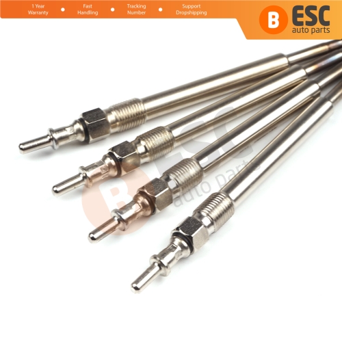 4 Pcs Heater Glow Plugs 11.5 V GX129 80036 0 250 202 045 for Mercedes Chrysler Cherokee