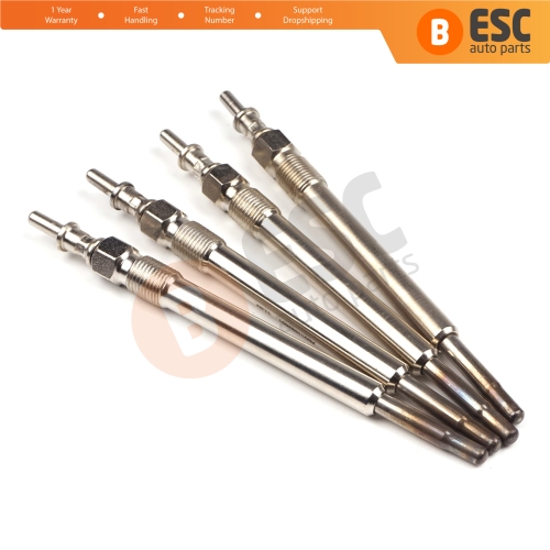4 Pcs Heater Glow Plugs 11.5 V GX129 80036 0 250 202 045 for Mercedes Chrysler Cherokee