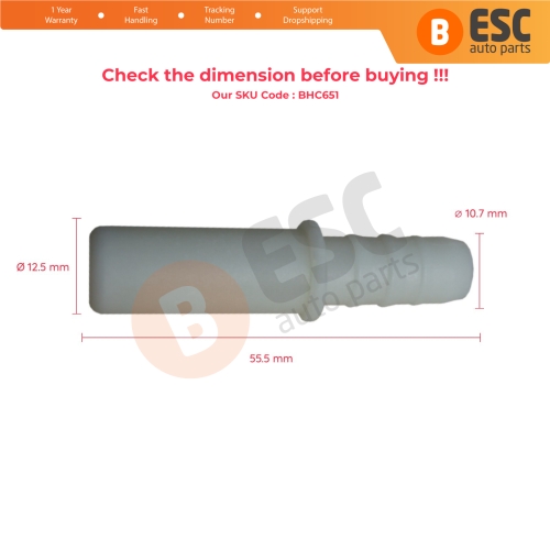 Brake Booster Vacuum Hose 2024304629 Repair Part for Mercedes C W202 CLK430