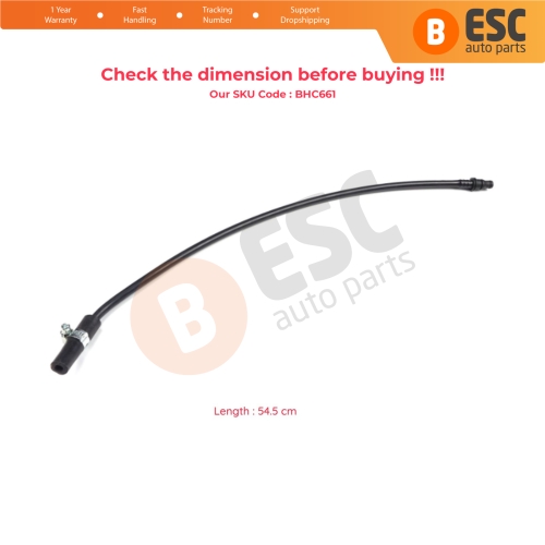 Engine Coolant Overflow Hose Vent Tube Breather Pipe 2115010225 for Mercedes E Class W211 OM646 Engine