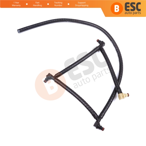 Fuel Line Tube Assy Overflow Return Pipe Hose for Ford Fiesta MK5 MK6 Fusion 1.4TDCi F6JA F6JB 2S6Q9K022BD