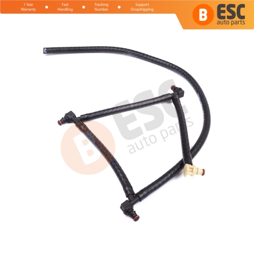 Fuel Line Tube Assy Overflow Return Pipe Hose for Ford Fiesta MK5 MK6 Fusion 1.4TDCi F6JA F6JB 2S6Q9K022BD