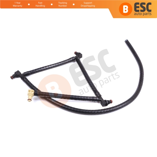 Fuel Line Tube Assy Overflow Return Pipe Hose for Ford Fiesta MK5 MK6 Fusion 1.4TDCi F6JA F6JB 2S6Q9K022BD