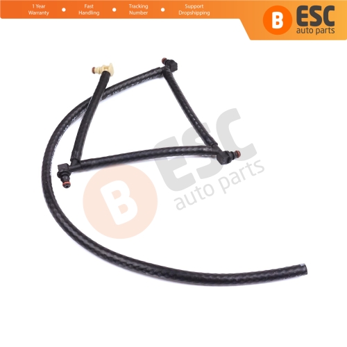 Fuel Line Tube Assy Overflow Return Pipe Hose for Ford Fiesta MK5 MK6 Fusion 1.4TDCi F6JA F6JB 2S6Q9K022BD