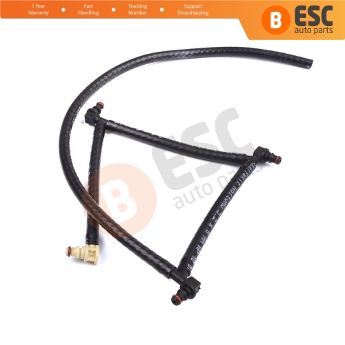 Fuel Line Tube Assy Overflow Return Pipe Hose for Ford Fiesta MK5 MK6 Fusion 1.4TDCi F6JA F6JB 2S6Q9K022BD