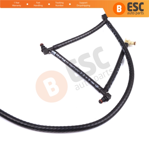 Fuel Line Tube Assy Overflow Return Pipe Hose for Ford Fiesta MK5 MK6 Fusion 1.4TDCi F6JA F6JB 2S6Q9K022BD