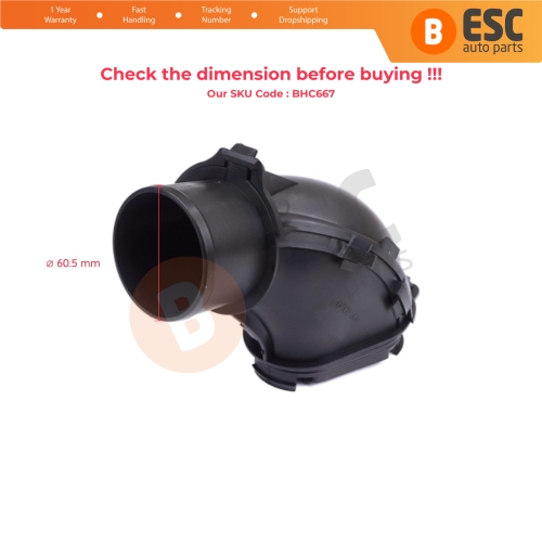 Air Filter Box Hose Pipe for Renault Clio MK4 Captur MK1 Dacia Duster Sandero Logan MK2 Dokker Lodgy 165001258R