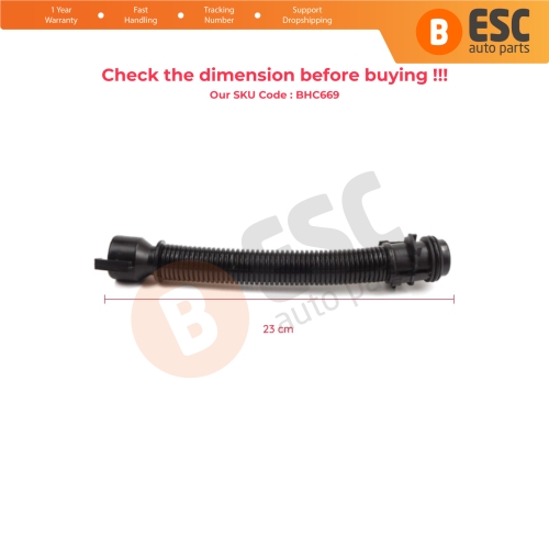 Diesel Engine Air Intake Breather Pipe Hose for BMW 1 3 4 5 Series X1 X3 X4 X5 N47 N57 Engines 13717803842