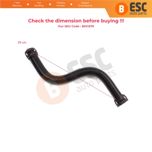 Cylinder Head Vent Hose Pipe For BMW 1 Series F20 F21 2011-2016 3 F30 F80 F31 2012-2016 N13 Engine 11157608144