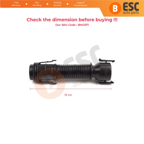 Filtered Air Intake Breather Pipe Hose for Mini R55 R56 R57 R58 R59 R60 R61 BMW N47N Engine 13718513538