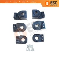 Headlight Holder Mount Repair Bracket Tab Set Left Right Side for Audi A6 C6 S6 RS6 Avant Quattro Allroad 2004-2011 4F0998122 4F0998121